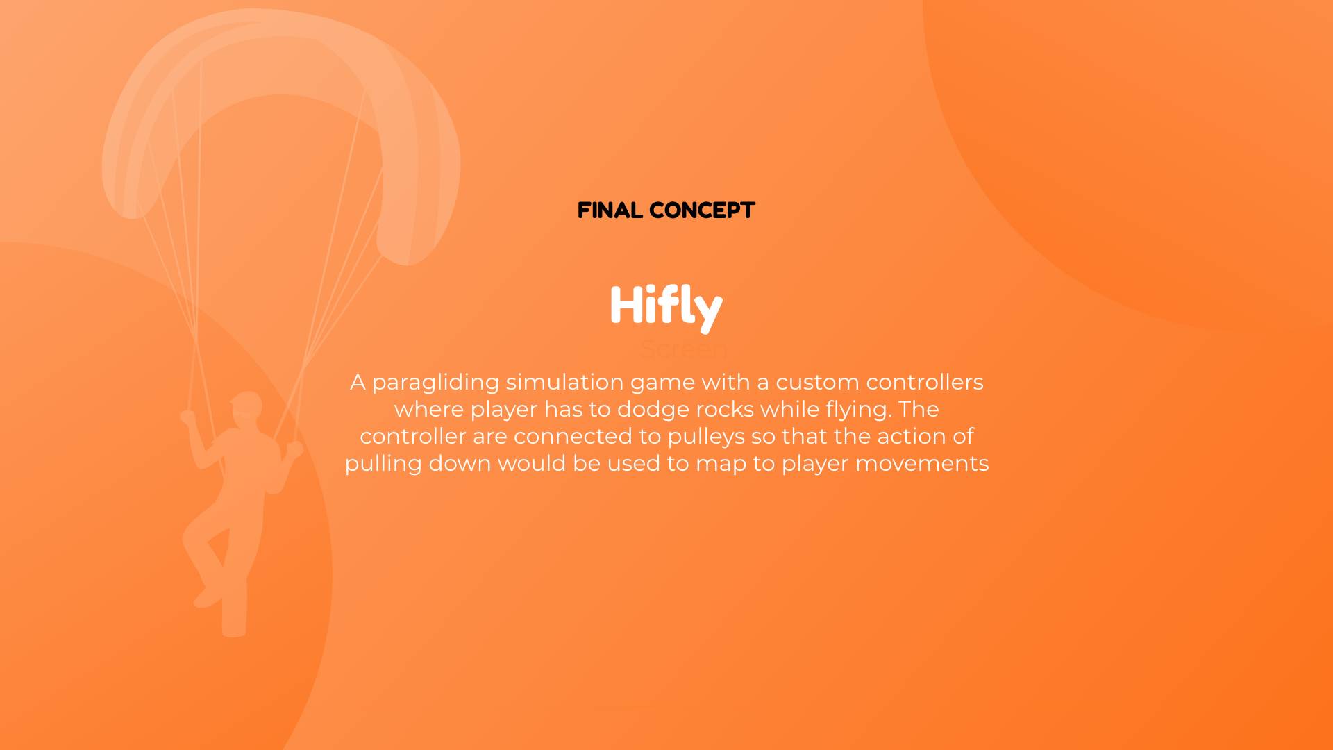 HiFly - A paragliding game - Allwin Williams